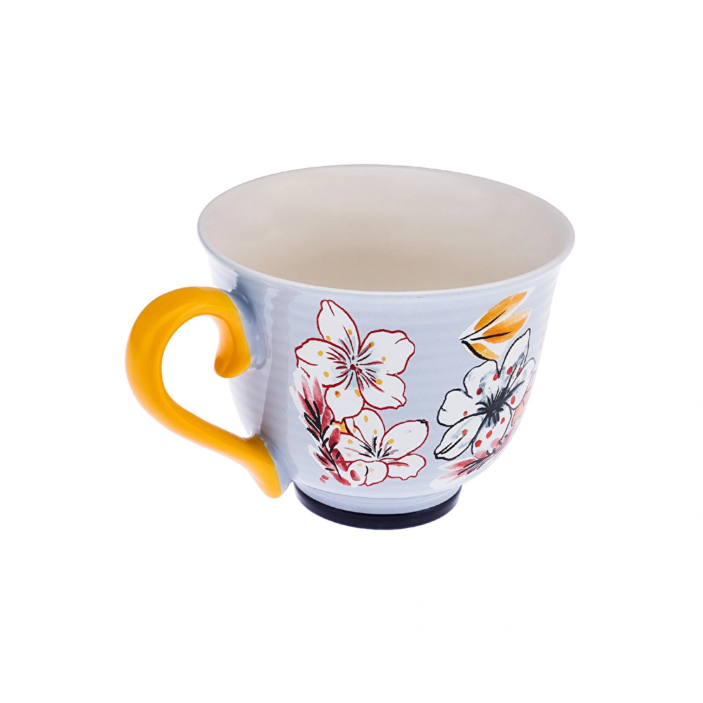 Emsan Jasmine New Bone Kupa 435 ml Mavi görseli 3