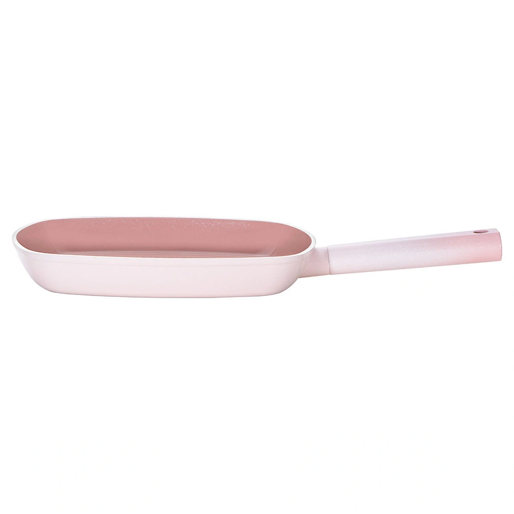 Emsan Swiss Crystal Kare Tava Pembe 28 cm görseli 4