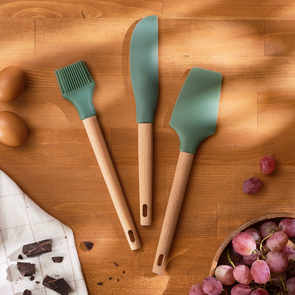 Emsan Naturel Spatula Uzun Yeşil görseli 4