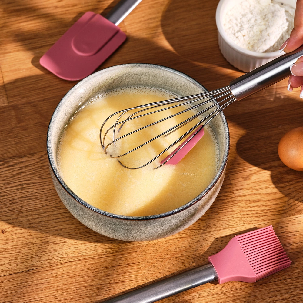 Emsan Bakery 4 Parça Pasta Hazırlık Seti Pembe görseli 2