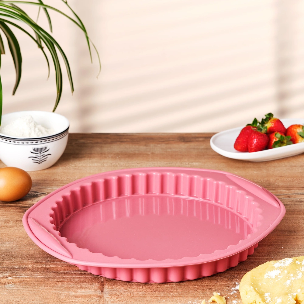 Emsan Silikon Tart Kalıbı Pembe görseli 1