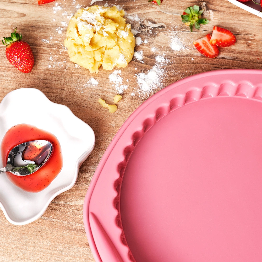 Emsan Silikon Tart Kalıbı Pembe görseli 2