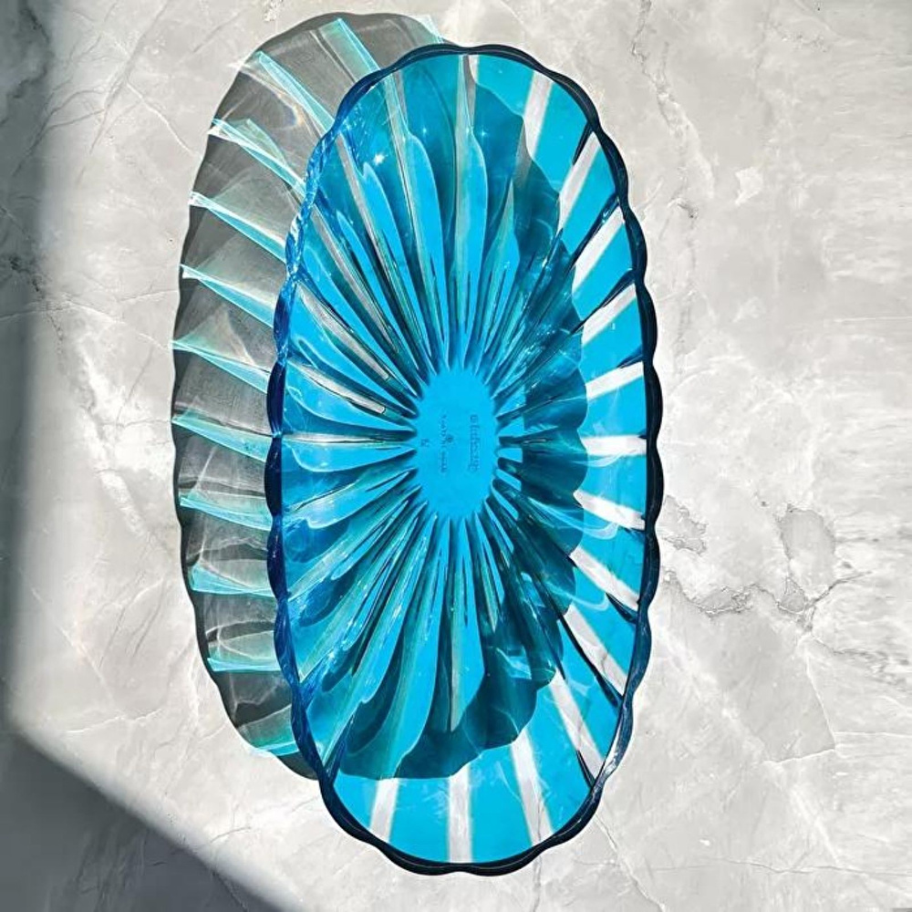 Guzzini Dolce Vita Sunum Tepsisi 38 cm Turkuaz görseli 2
