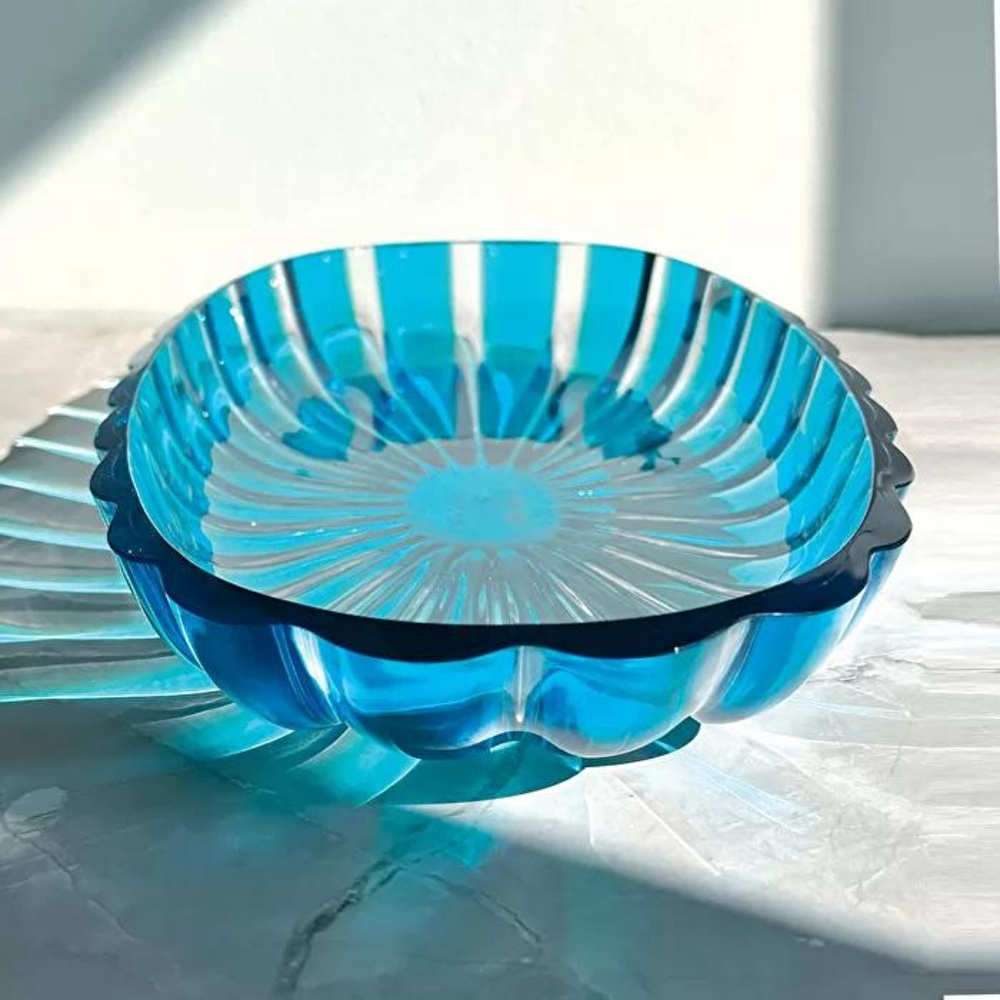 Guzzini Dolce Vita Sunum Tepsisi 38 cm Turkuaz görseli 3