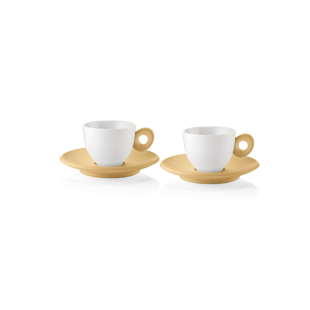 Guzzini Everyday 2'li Espresso Fincanı Hardal görseli 1