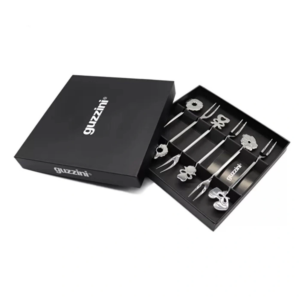 Guzzini Cutlery 6'lı Meze Çatal Takımı Şeffaf görseli 4