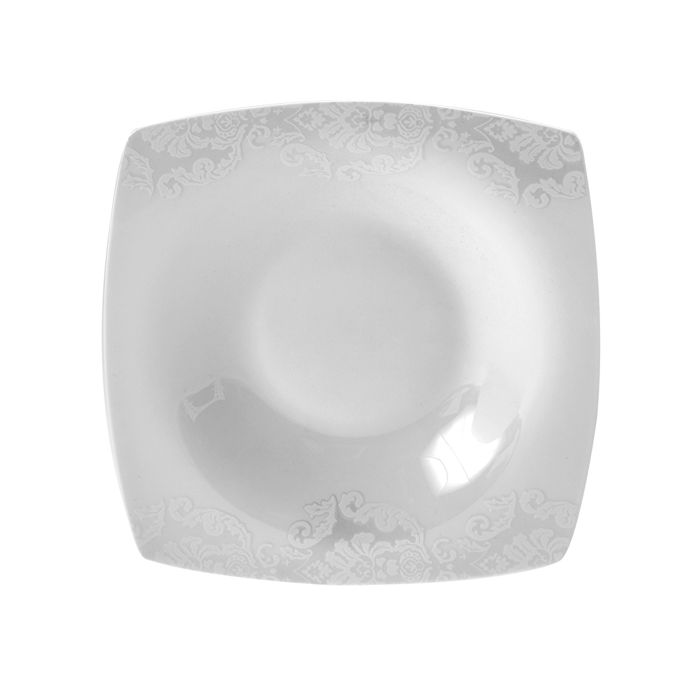 Karaca Fine Pearl Node 26 Parça 6 Kişilik Kare İnci Kahvaltı/Servis Takımı görseli 7