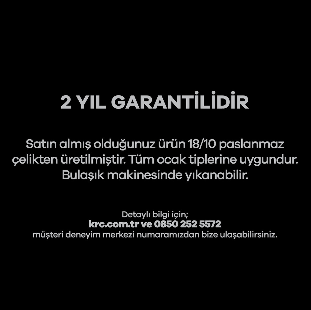 Karaca Atlantik 8 Parça Çelik Tencere Seti görseli 7
