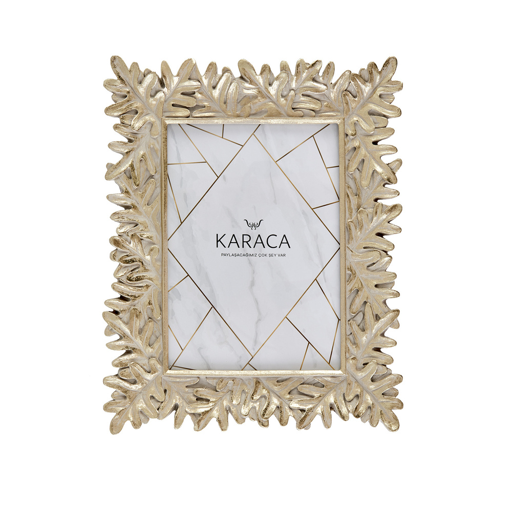 Karaca Eva Ebru Gold Çerçeve görseli 1