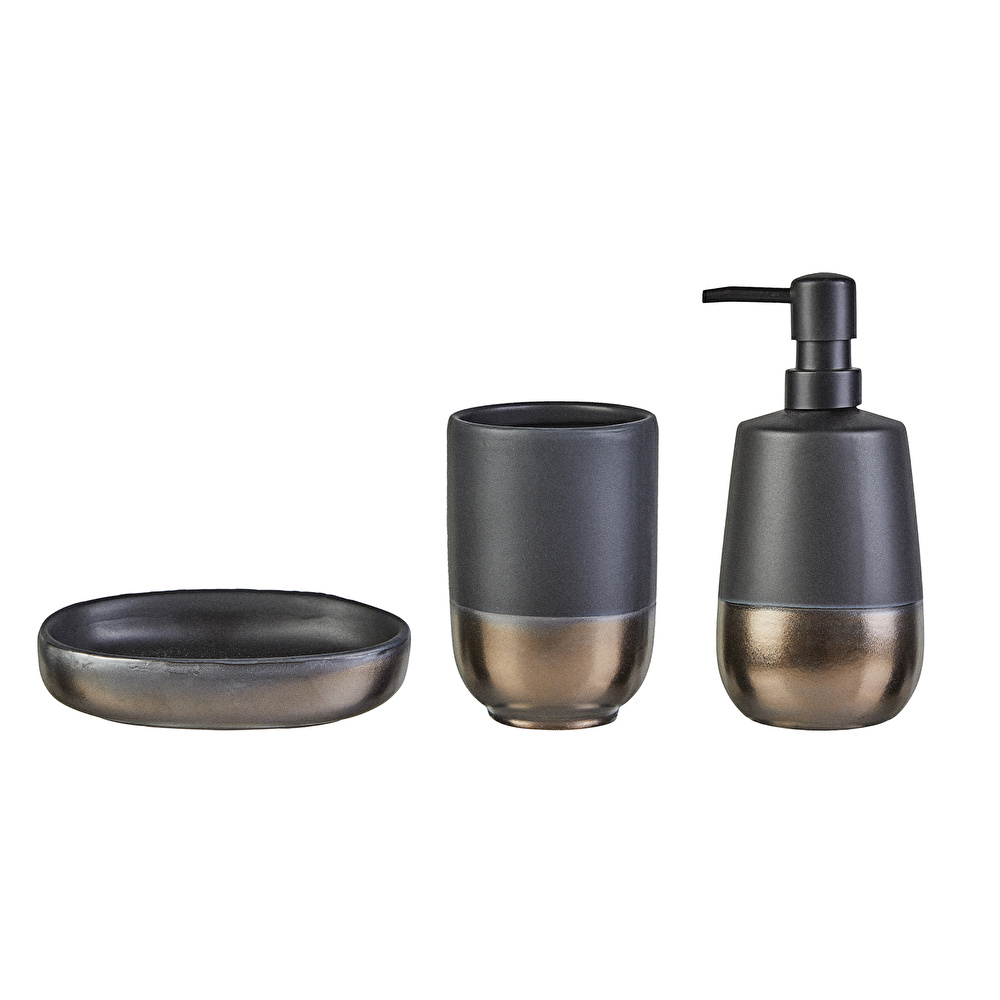 Karaca Black 3lü Banyo Seti görseli 1