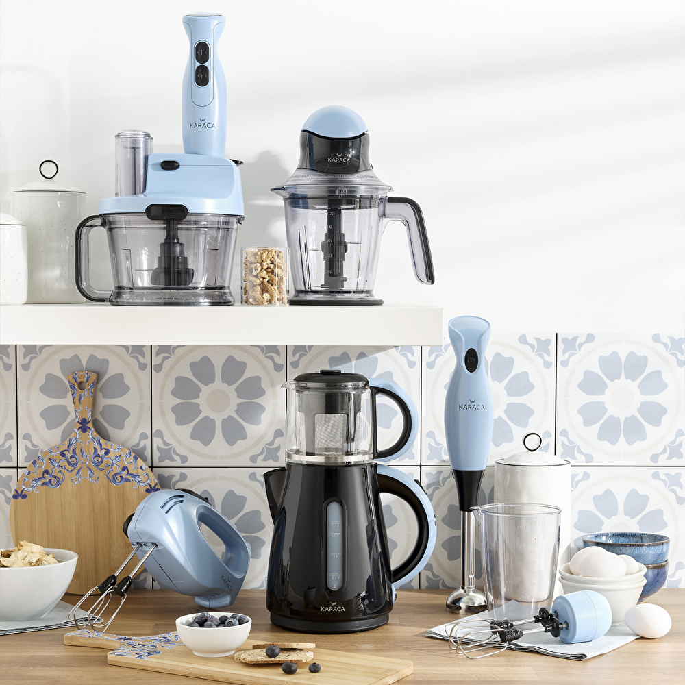 KARACA CAY MAKINESI 1501 VINTAGE BLUE görseli 2