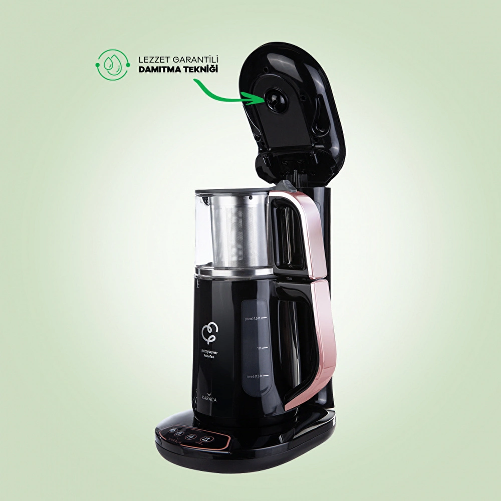 Karaca Çaysever Robotea Rosegold Çay Makinesi görseli 5