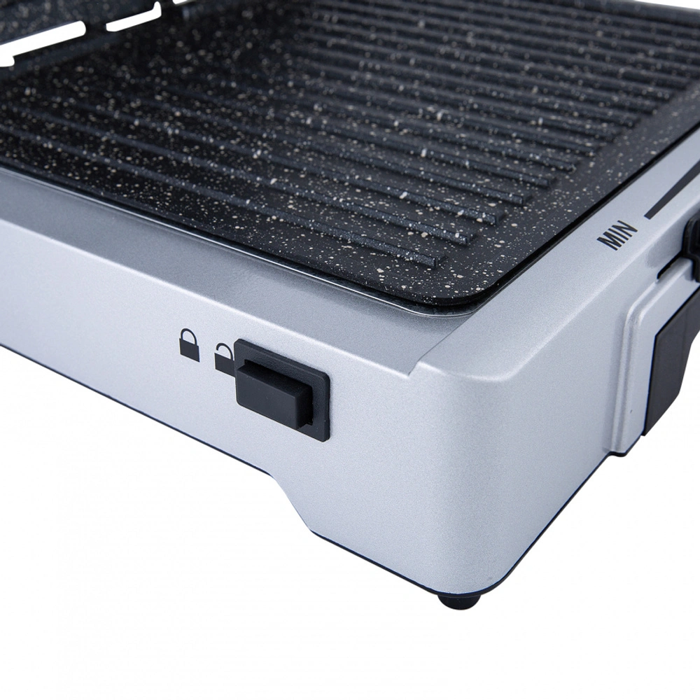 Karaca Inox Granit Izgara ve Tost Makinesi 2000W Paslanmaz Çelik görseli 10