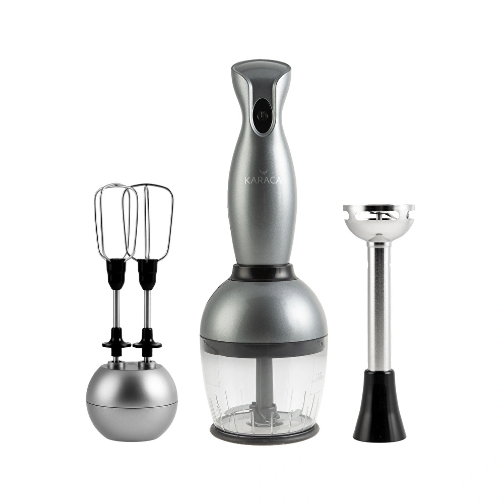 Karaca Pro-Midi 3lü Blender Set Antrasit görseli 1