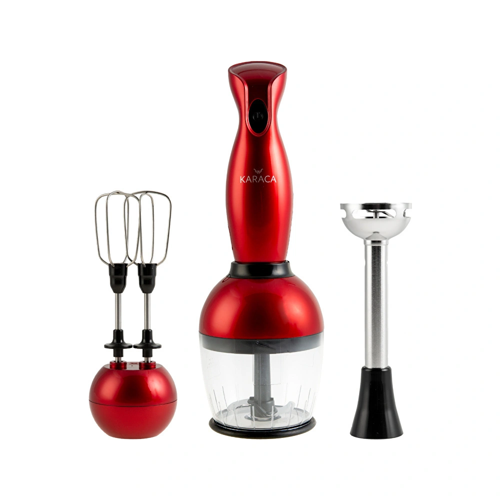 Karaca Pro-midi 3lü Blender Set Redgold görseli 1