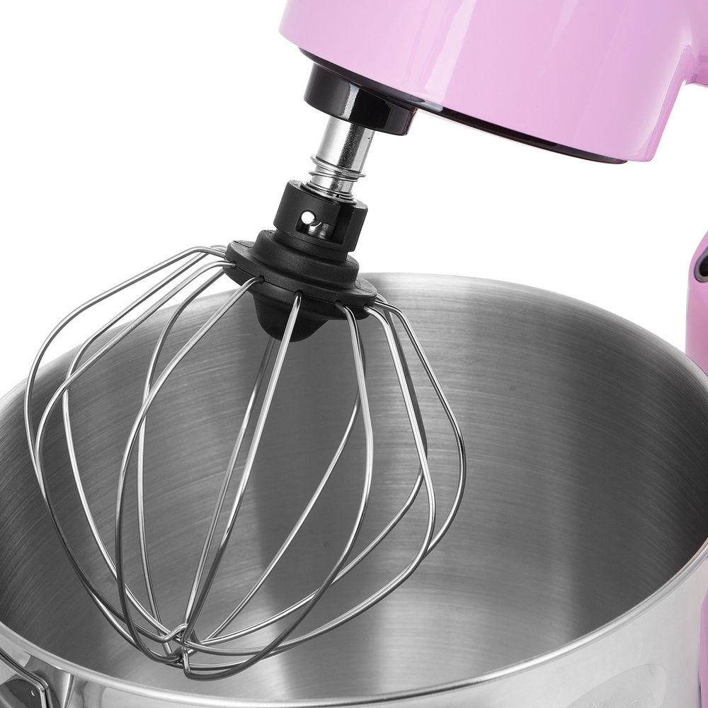 Karaca Powercast Chef Döküm Stand Mikser Pink Mutfak Şefi 6,2 Lt görseli 6