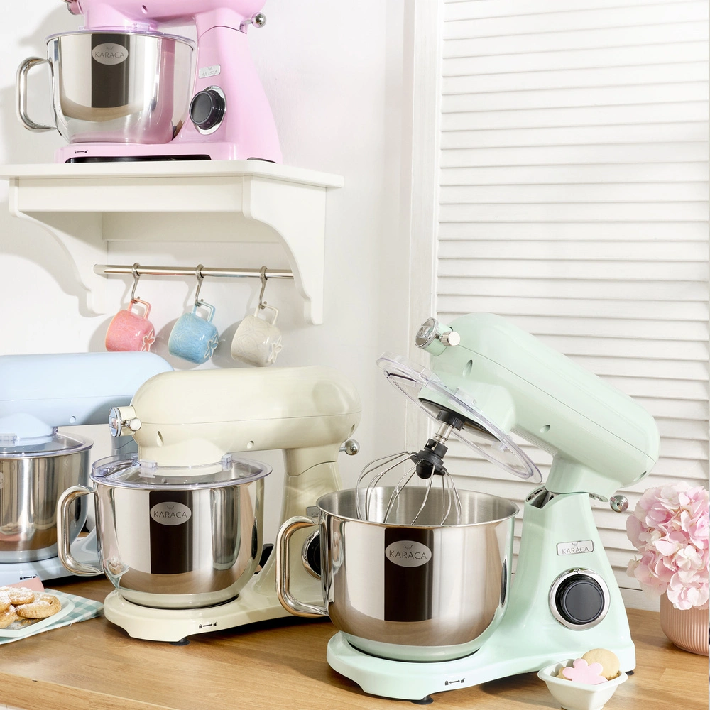 Karaca Powercast Chef Döküm Stand Mikser Pink Mutfak Şefi 6,2 Lt görseli 10