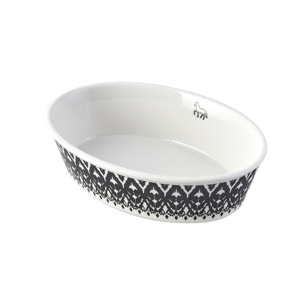 Karaca Feres Oval Fırın Kabı 17,5 cm görseli 1