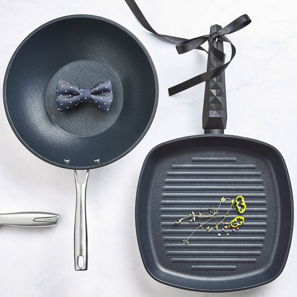 Karaca BioDiamond Grill Tava 28 cm 2,5 Lt görseli 5