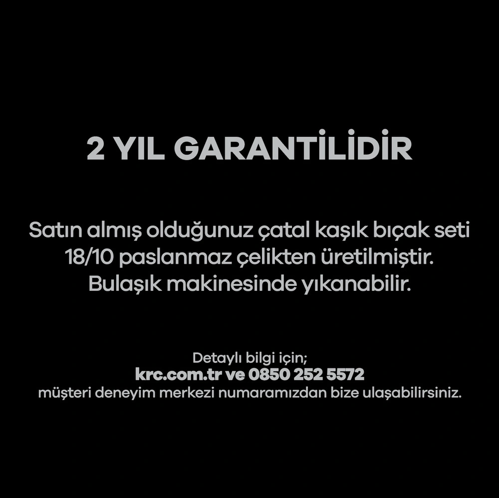 Karaca Tivoli Çatal Kaşık Bıçak Takımı 60 Parça görseli 27