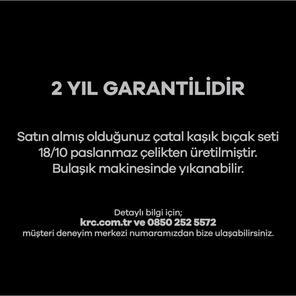 Karaca New 84 Parça 12 Kişilik Kutulu Dora Çatal Kaşık Bıçak Takımı 6051 görseli 9