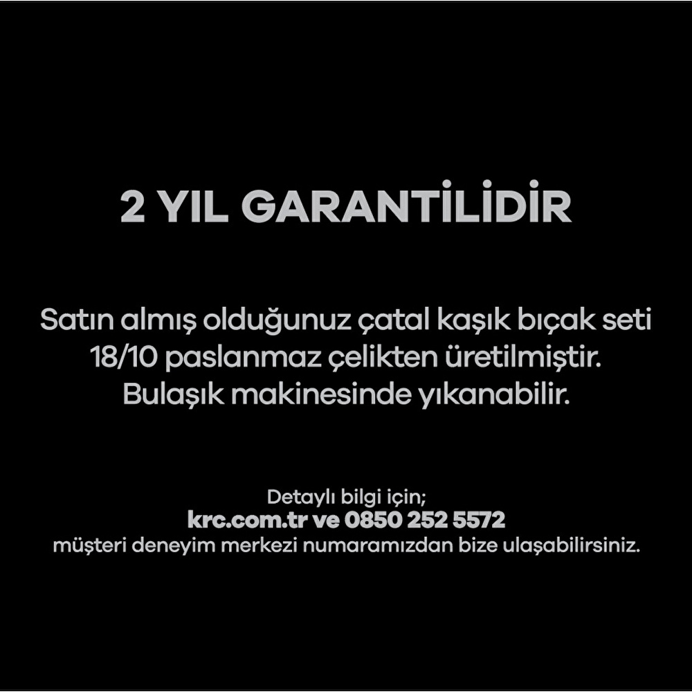 Karaca Bodun 84 Parça 12 Kişilik Kutulu Çatal Kaşık Bıçak Takımı görseli 2