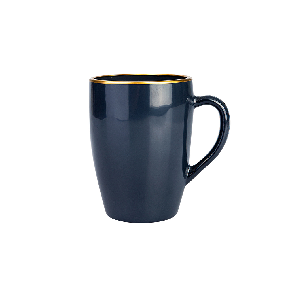 Karaca Retro Antrasit Mug Kupa görseli 1