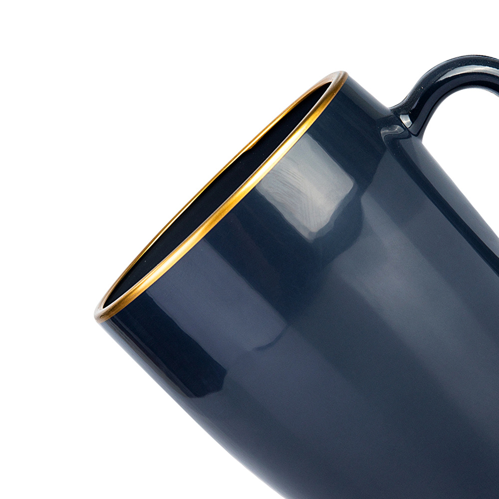 Karaca Retro Antrasit Mug Kupa görseli 2