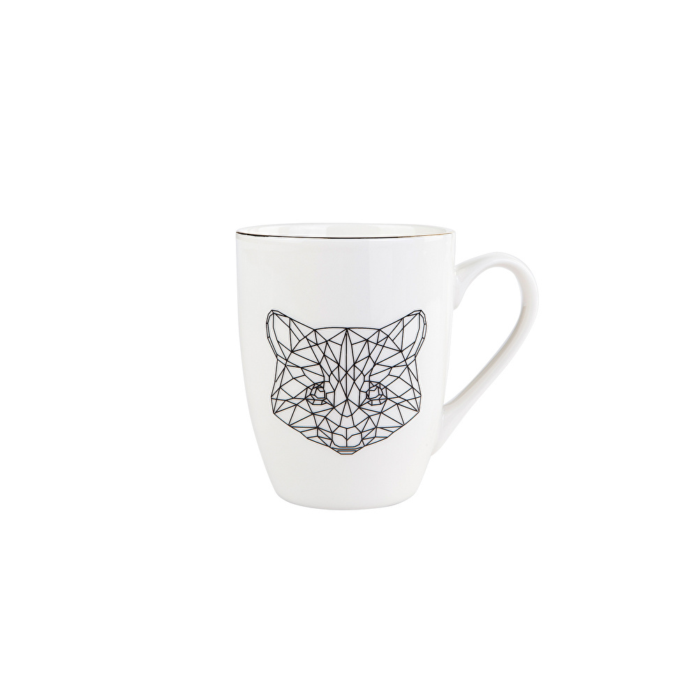 Karaca Draft Cat 2'li Mug görseli 2