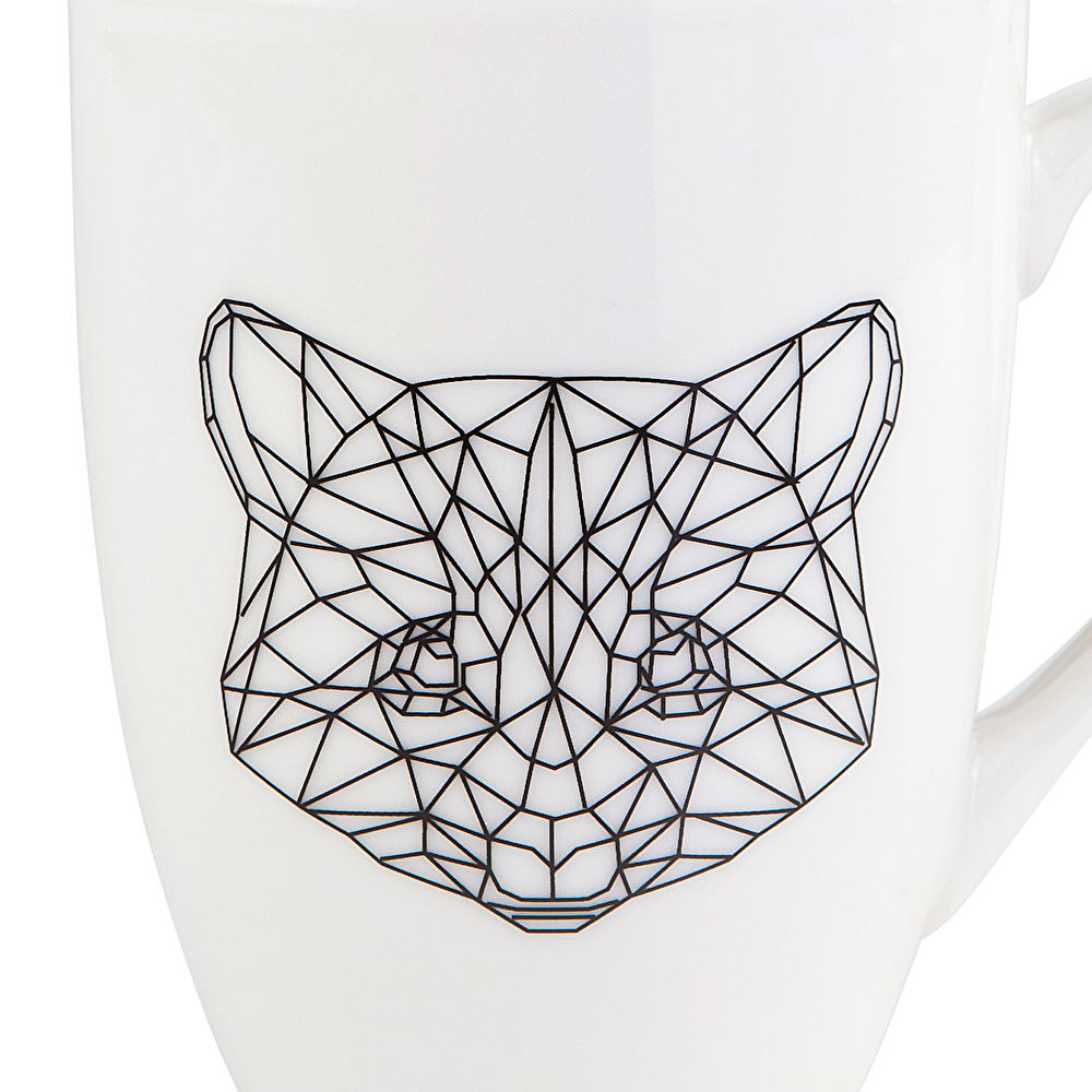 Karaca Draft Cat 2'li Mug görseli 3