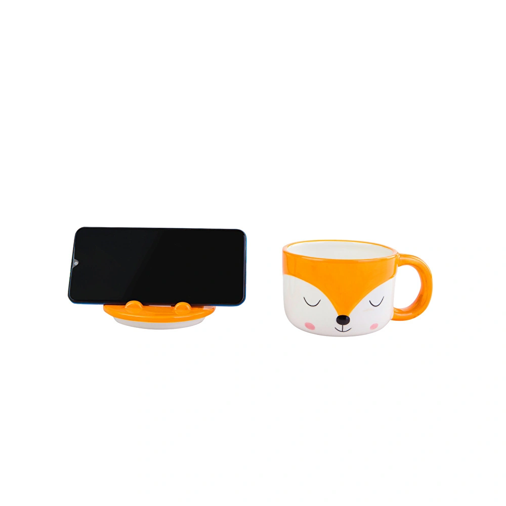 KARACA ANIMAL FOX HOLDER MUG görseli 3