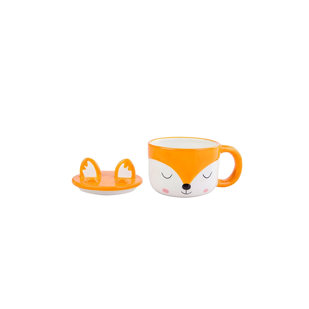 KARACA ANIMAL FOX HOLDER MUG görseli 4