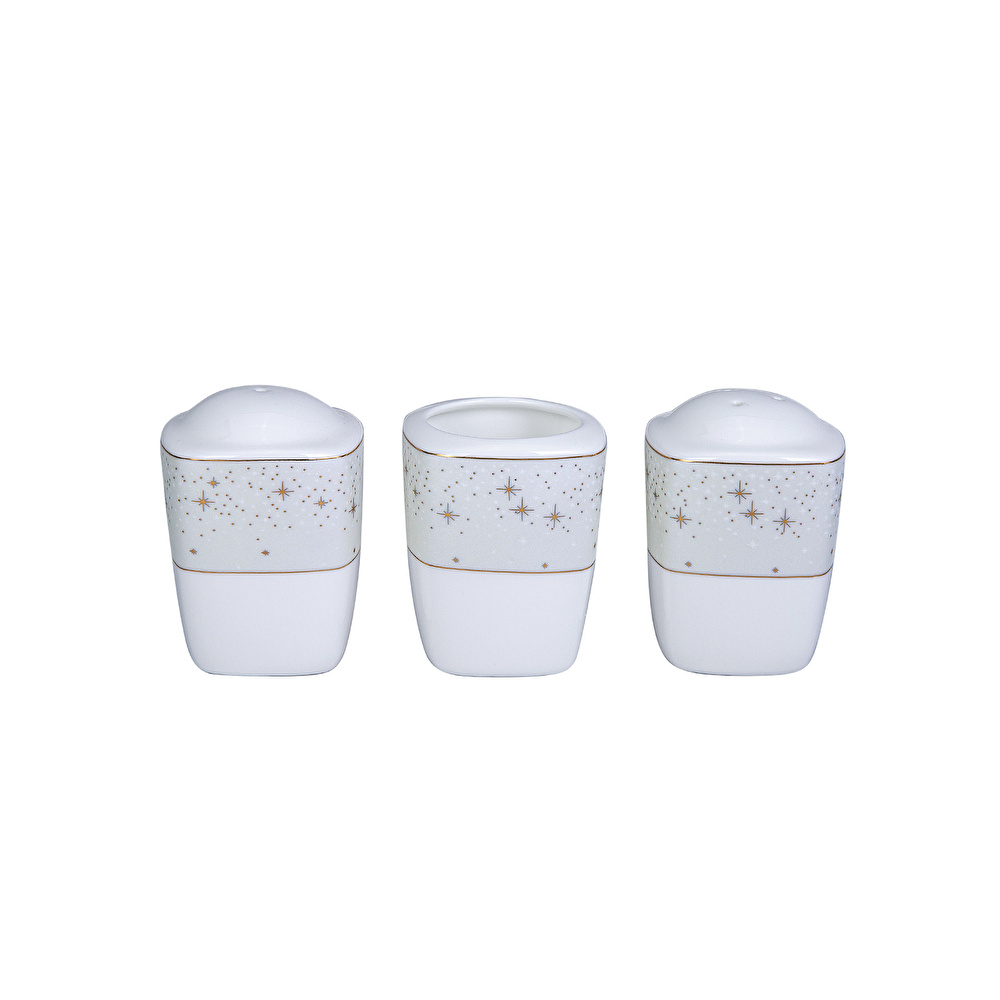 Karaca Fine Pearl Antares 62 Parça 12 Kişilik İnci Yemek Takımı Kare görseli 12