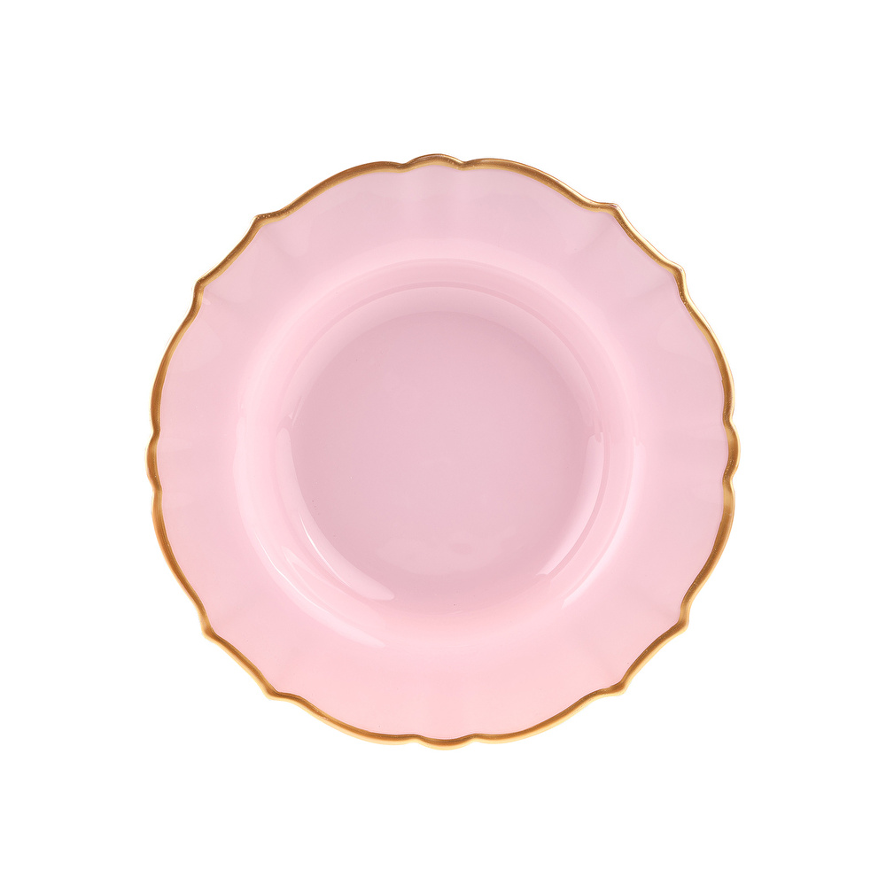 Karaca Empire Pembe 18 Parça 6 Kişilik Yemek Takımı görseli 4