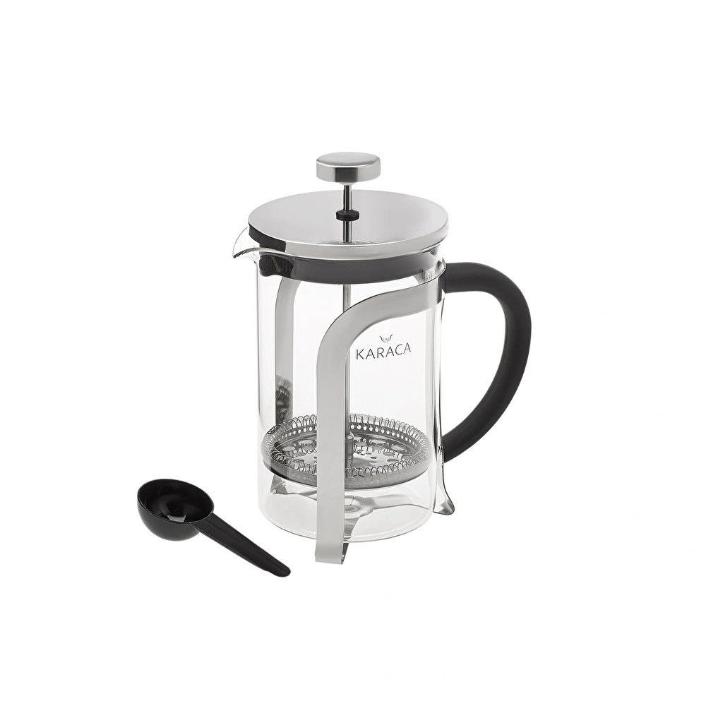 Karaca Coffee Bean Borosilikat Cam French Press 800 Ml Metalik görseli 8