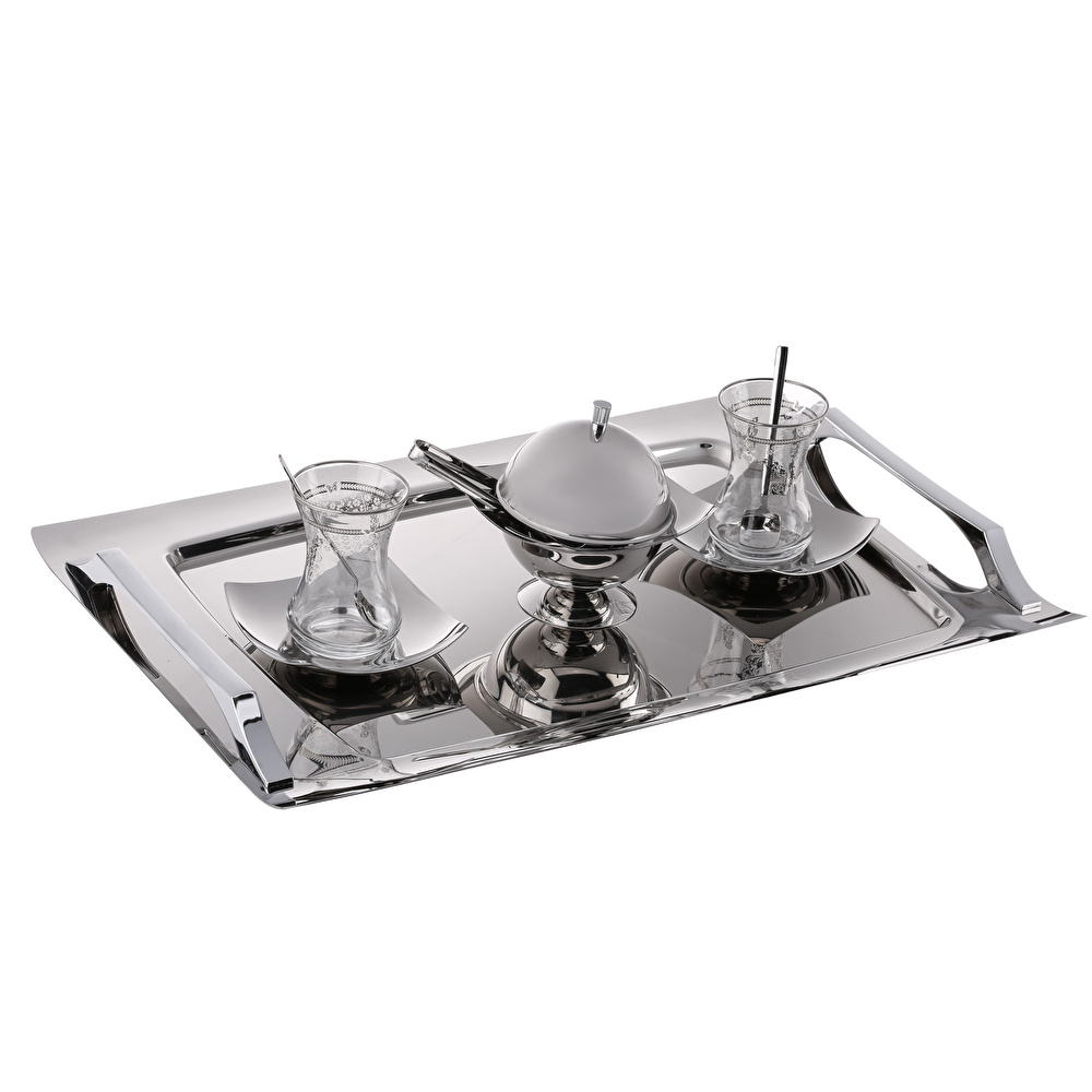 Karaca Fine Pearl İnci Mariposa 41 Parça Çay Seti Krc103 görseli 1