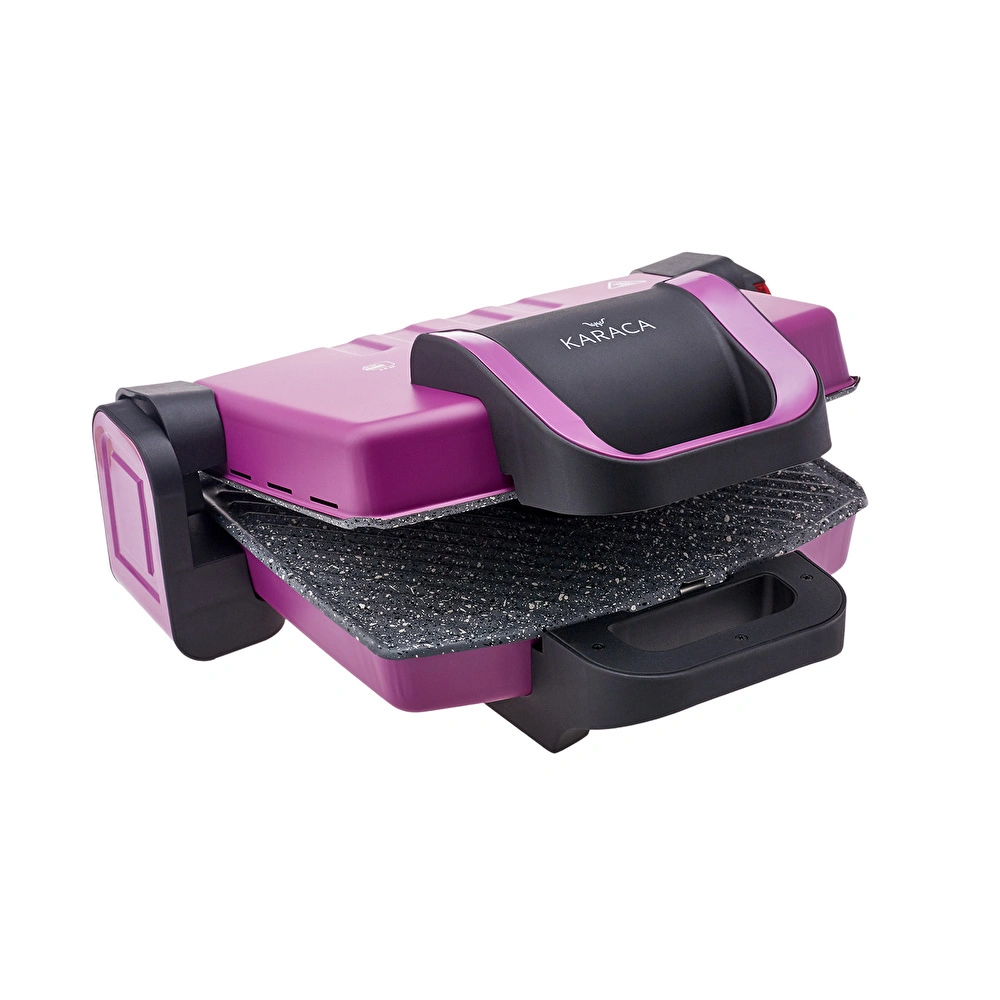 Karaca Future Granit Izgara ve Tost Makinesi Violet 1800 W görseli 7