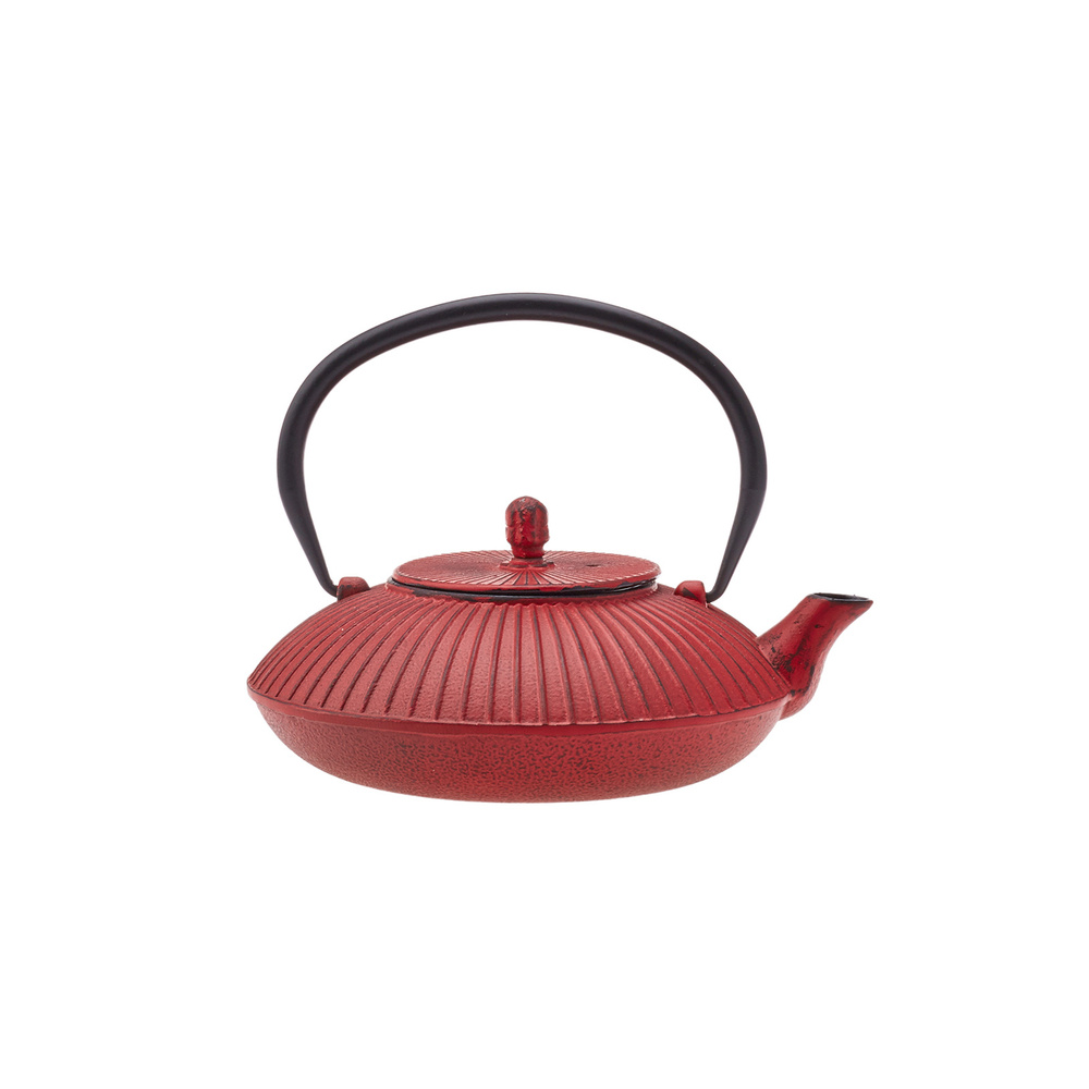 Karaca Japanese Döküm Demlik-Teapot 800 ml Kırmızı görseli 3