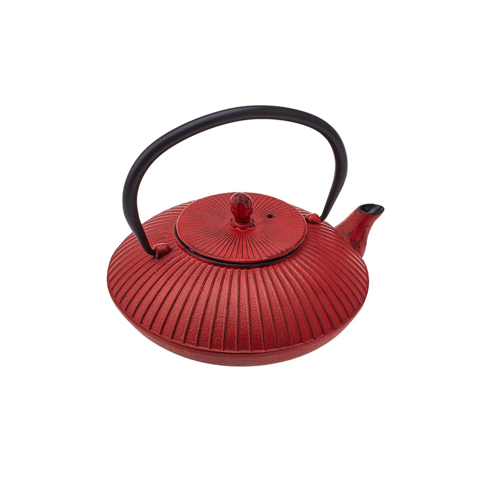 Karaca Japanese Döküm Demlik-Teapot 800 ml Kırmızı görseli 4