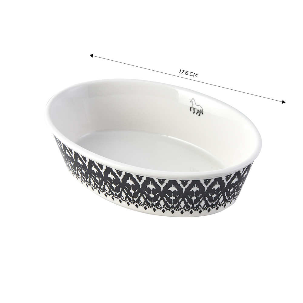 Karaca Feres Oval Fırın Kabı 17,5 cm görseli 2