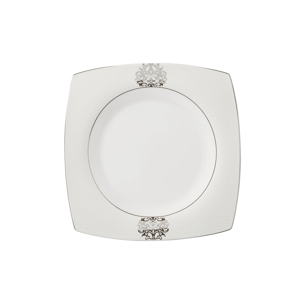 Karaca Fine Pearl Shinning 14 Parça 6 Kişilik Kare İnci Kahvaltı/Servis Takımı görseli 2