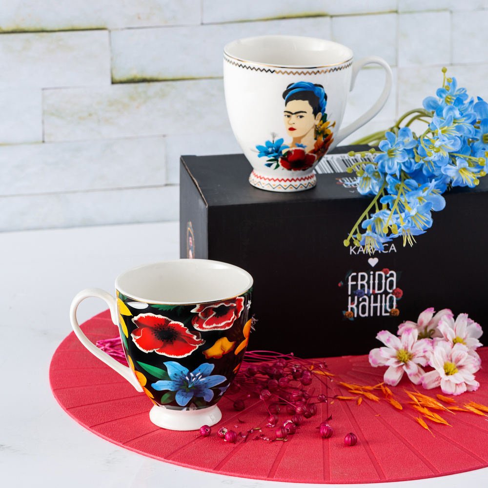 Karaca Frida Kahlo 2 Kişilik Mug Kupa görseli 3