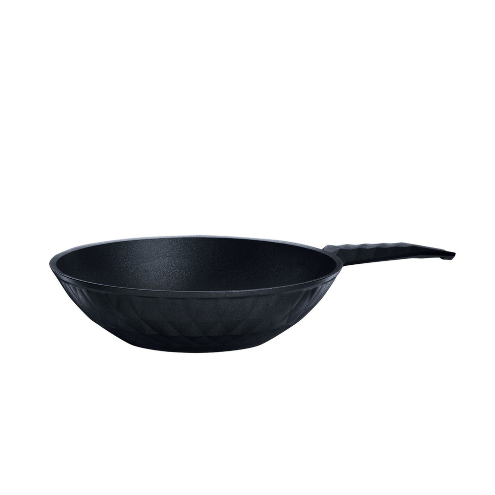 Karaca Biodiamond Antibakteriyel Kulp İndüksiyon Tabanlı Wok Tava 28 Cm görseli 1