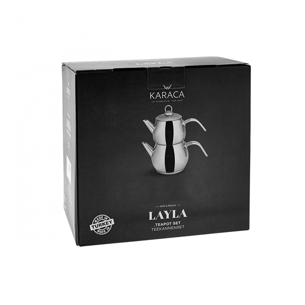 Karaca Layla Midi Çaydanlık Takımı Metal görseli 8