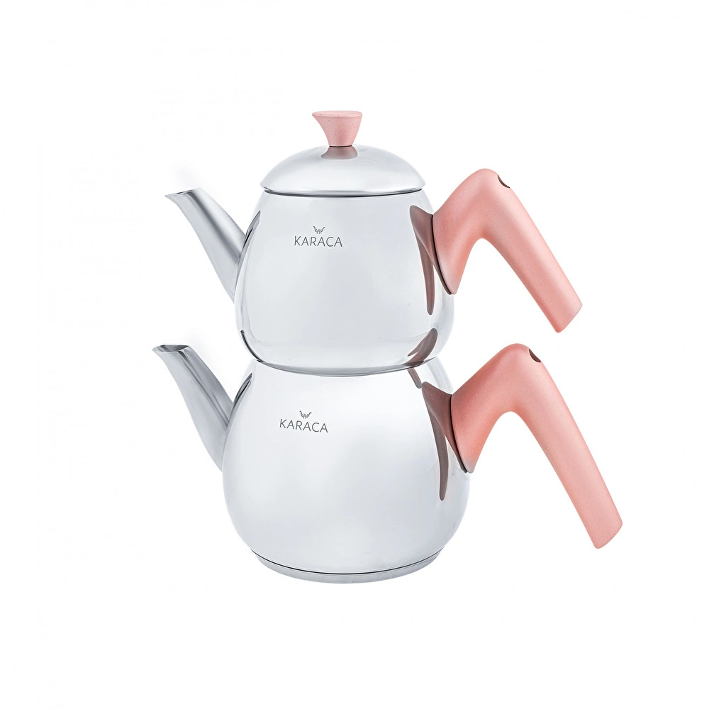 Karaca Merkür Mini Small Rose Çaydanlık Takımı görseli 3