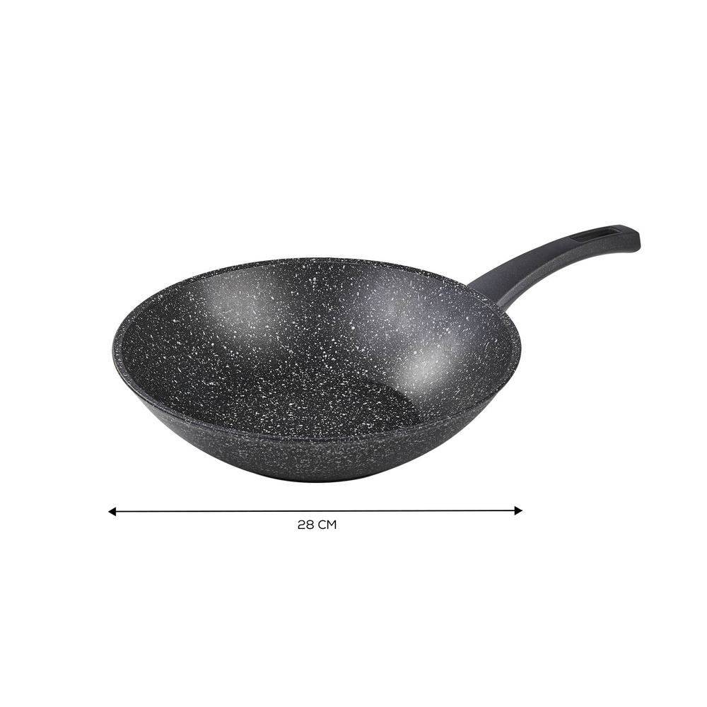 Karaca Viento Biogranit Wok Tava 28 cm görseli 2
