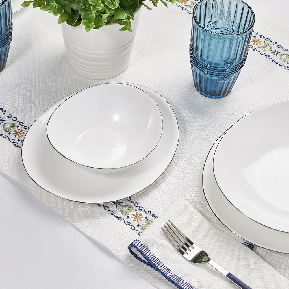 Karaca Pure 24 Parça 6 Kişilik Yemek Takımı görseli 3