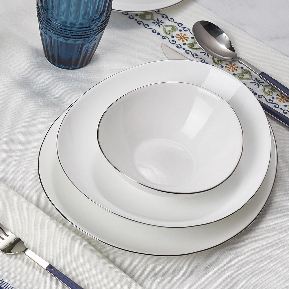 Karaca Pure 24 Parça 6 Kişilik Yemek Takımı görseli 4