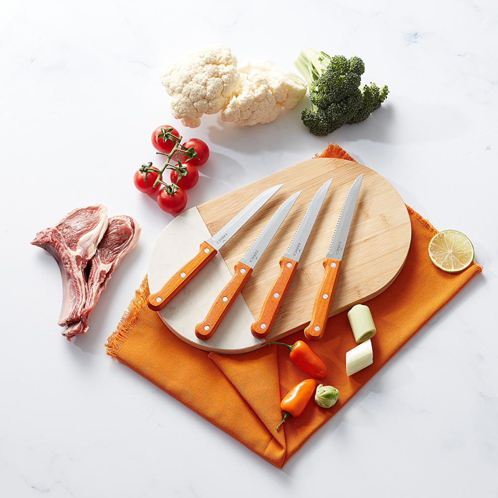 Karaca Angle Steak 4 Parça Bıçak Seti görseli 1