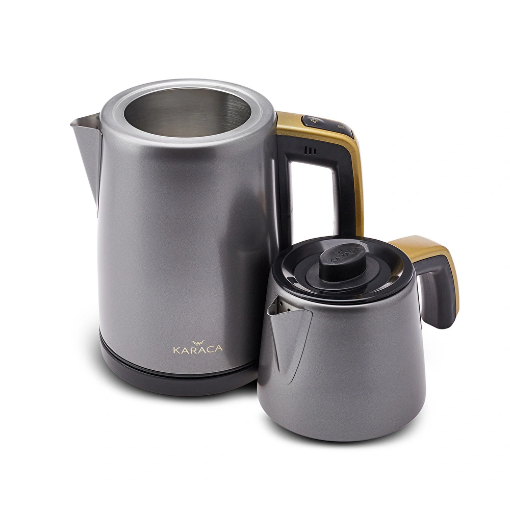 Karaca Retro Tea Antrasit Çay Makinesi  görseli 6